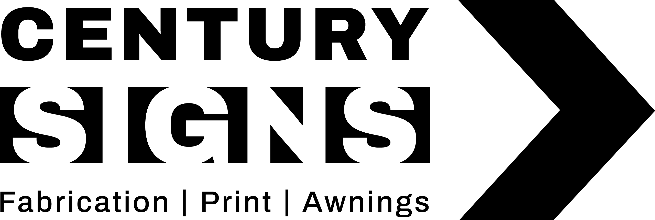 CS Logo stacked black